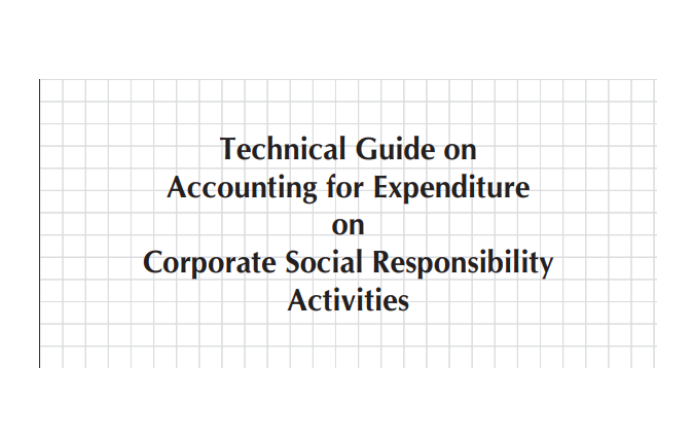 Technical Guide on Accounting for Expenditure on Corporate Social Responsibility Activities