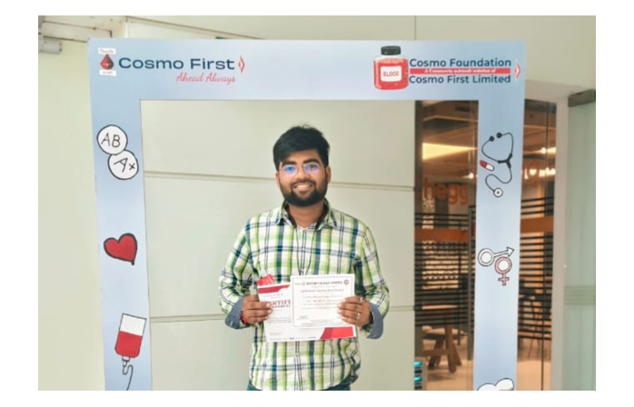 Cosmo-Foundation’s-CSR-Drive--Blood-Donation-Camp-Held-in-Delhi-on-World-Blood-Donor-Day