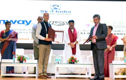 AMWAY India partners with the Ministry Of Skill Development & Entrepreneurship