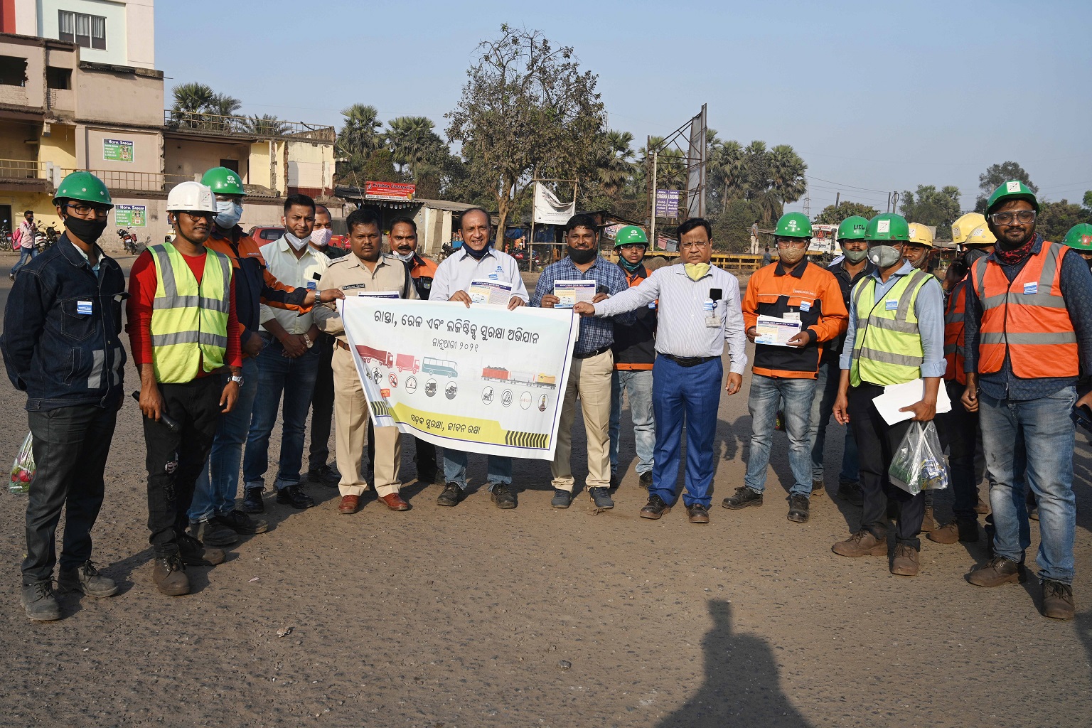 Tata Steel BSL observes month-long national road safety campaign
