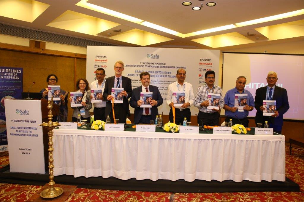 USAID Launches’ small Water Enterprise’ Alliance At safe Water Network’s 7th beyond The Pipe Forum, New Delhi