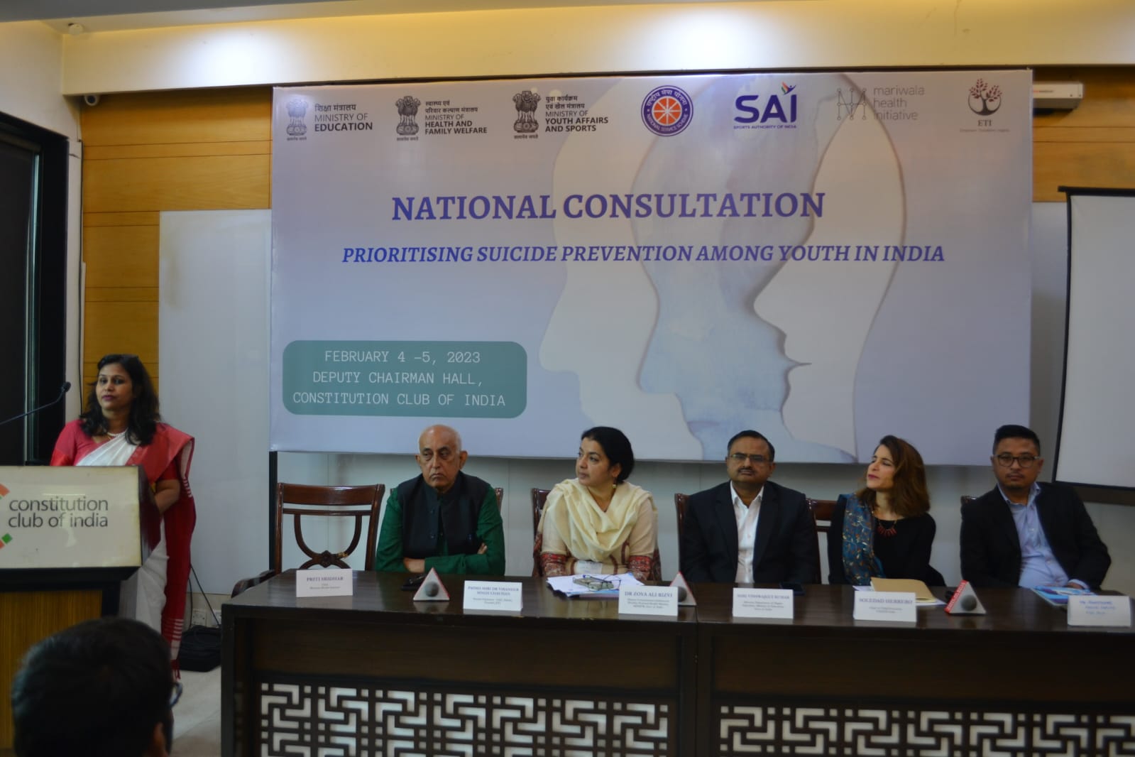 Mariwala Health Initiative holds a National Consultation on Prioritizing Suicide Prevention amongst the Youth in India