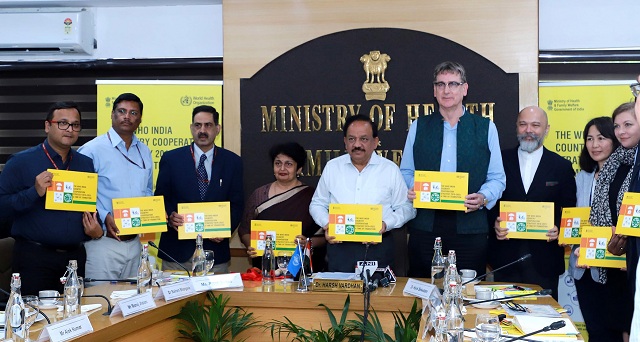 Health Minister launches WHO India Country Cooperation Strategy 2019–2023
