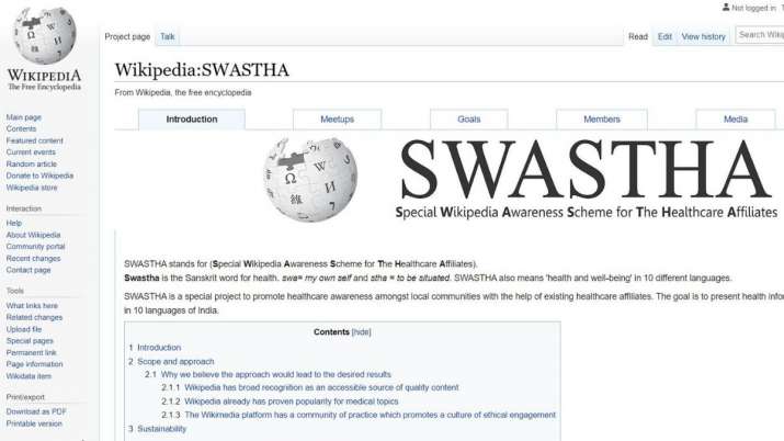 Wikipedia SWASTHA initiative aims to fight COVID-19 fake news: See how