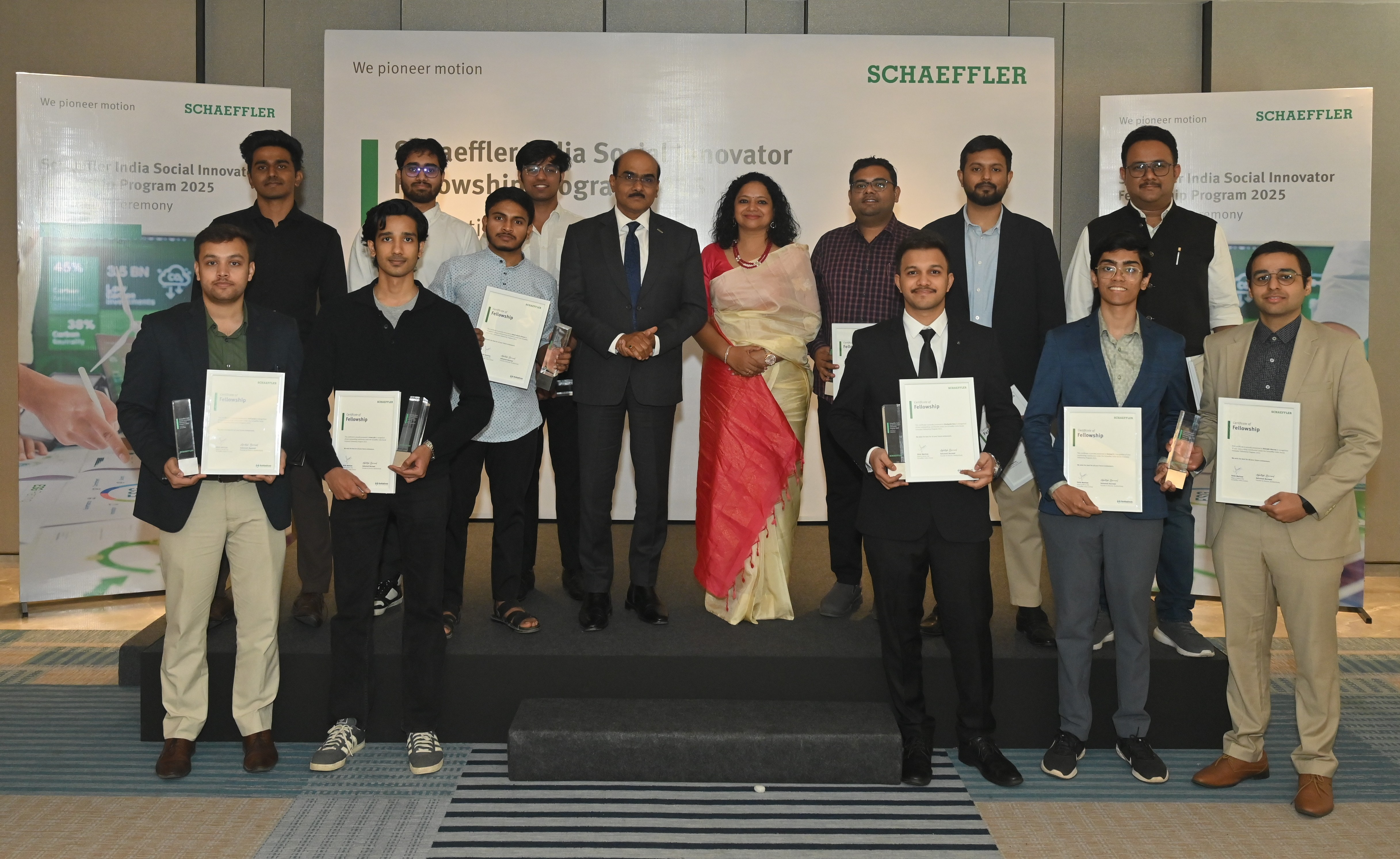 Schaeffler India recognizes the winners of its flagship Social Innovator Fellowship Program