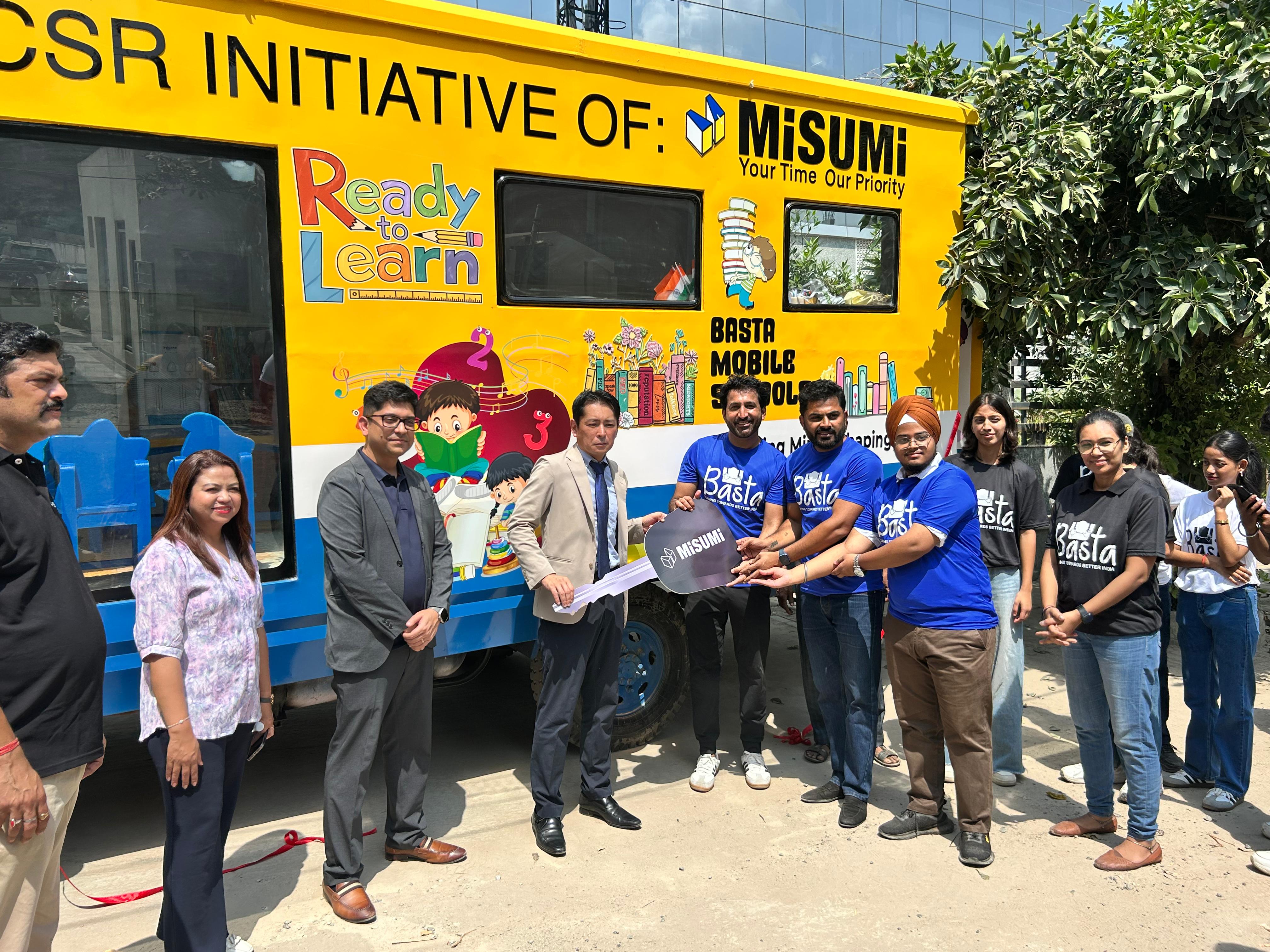 Driving-Education-Forward--MISUMI-India-Launches-Mobile-Vans-for-Underprivileged-Students-