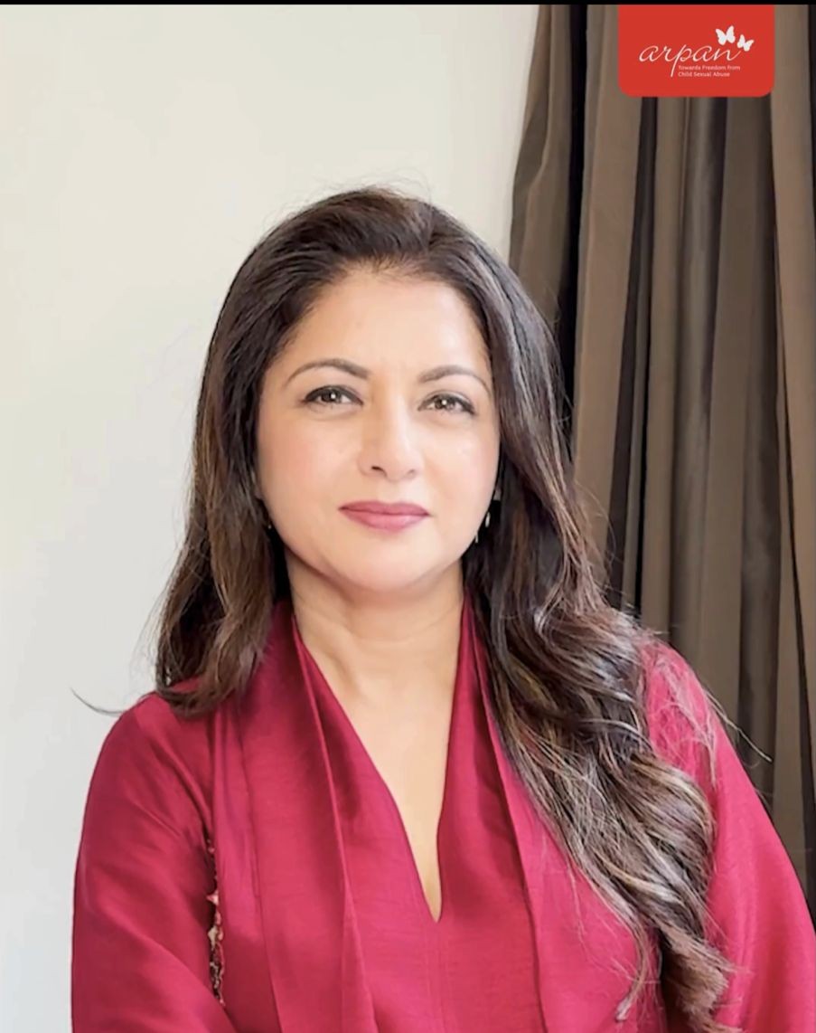 Bhagyashree-Extends-Support-to-Arpan-to-Strengthen-Child-Safety