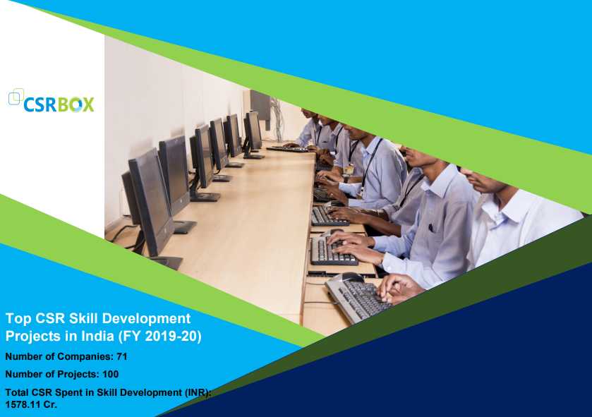 CSR Projects in Skill Development in India in FY 19-20 (New)