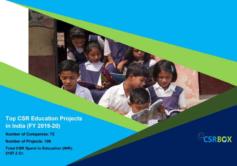 CSR Projects in Education in India in FY 19-20 (New)
