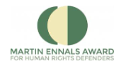 Applications Invited for the Martin Ennals Award 2025