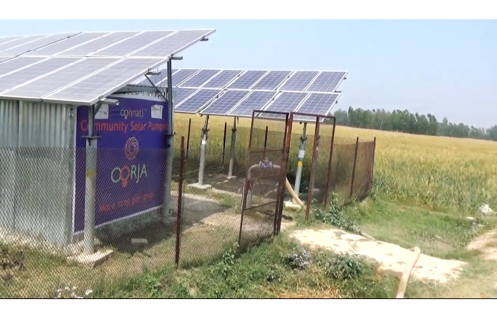 Oonati -  community solar pump services for marginal farmers