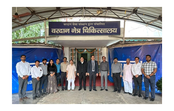 WIKA India CSR Donates Solar Panels to Vardan Eye Multispecialty Hospital for Sustainable Healthcare