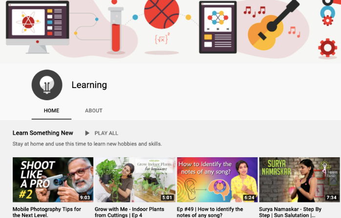 Google India introduces 'YouTube Learning Destination' to learn and teach from home