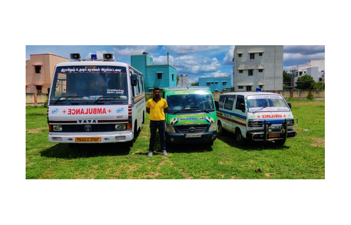 An Accident Inspired TN Man To Provide Free Ambulance Service, Meals in Rural Areas