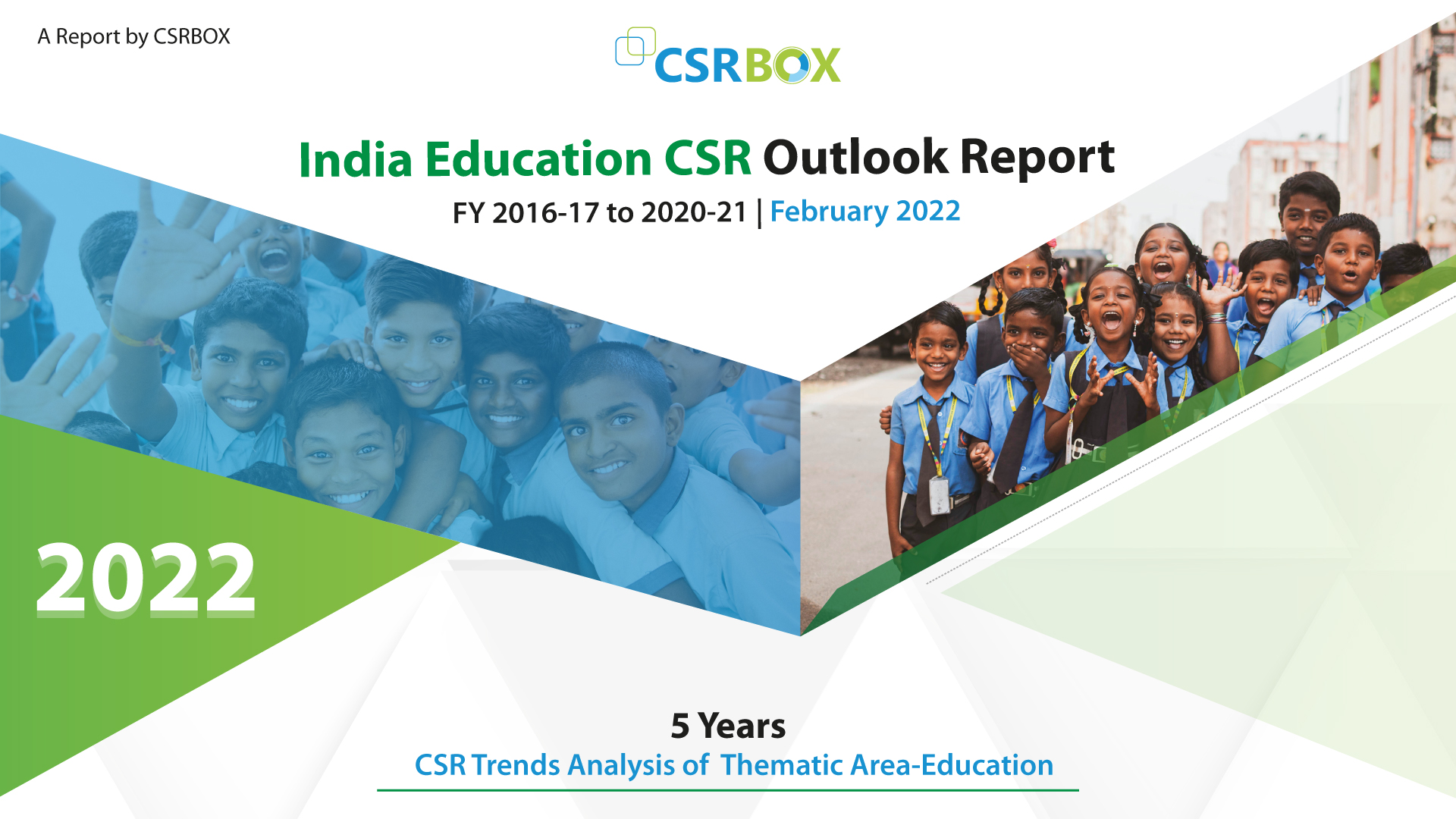 Large Indian companies spent over INR 13000 Cr. on Education CSR projects in past 5 years