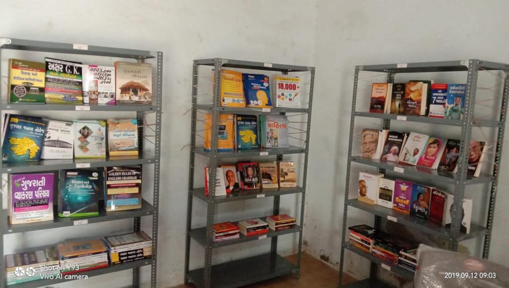 Cadila sets up library in Bhat village