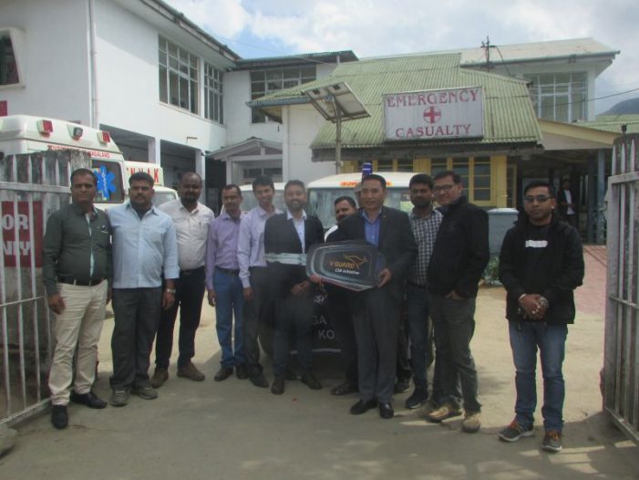 V-Guard donates ambulance to Naga Hospital Authority Kohima