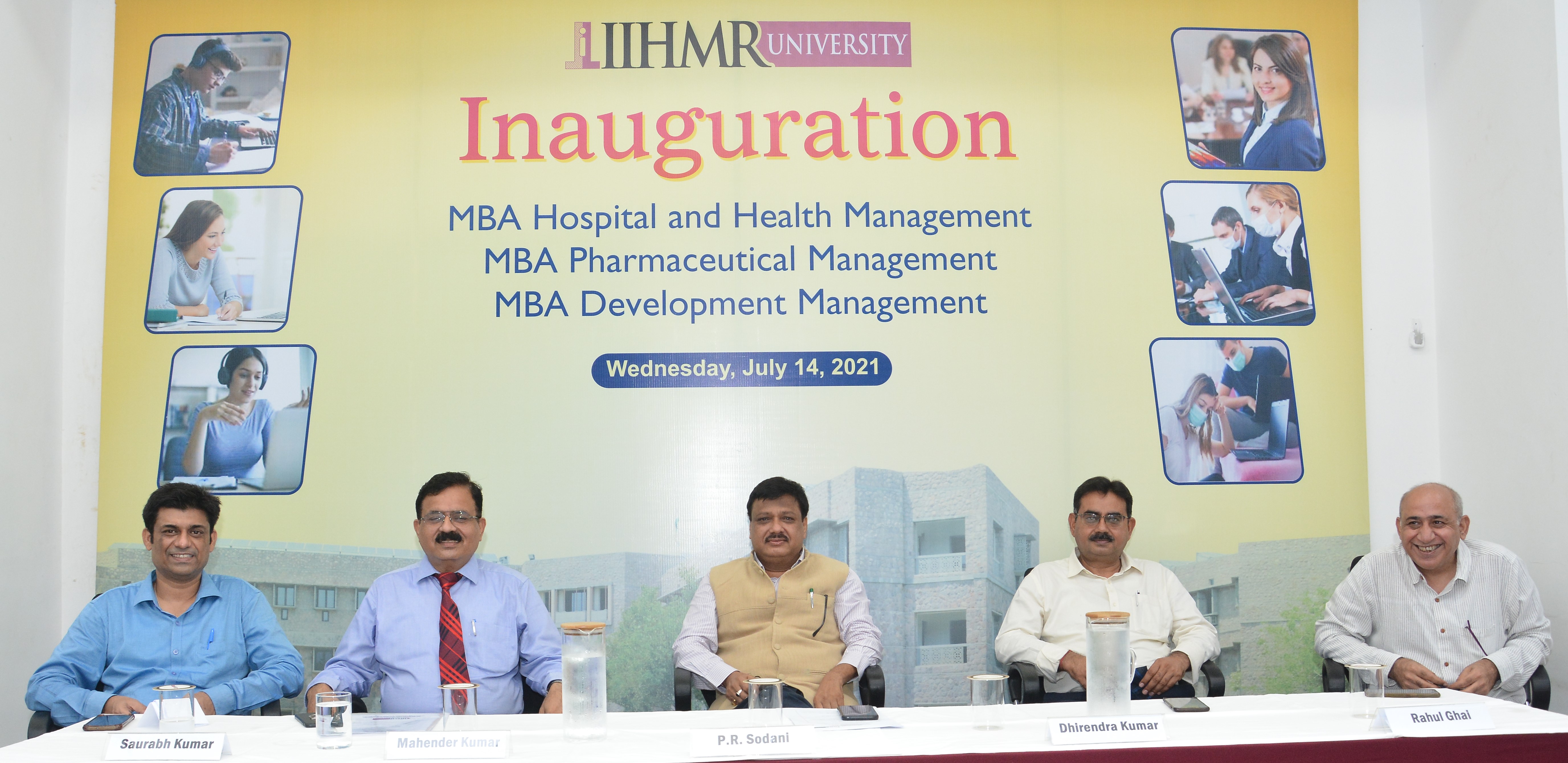 IIHMR University Welcomes New Students of MBA  Programmes 2021-23